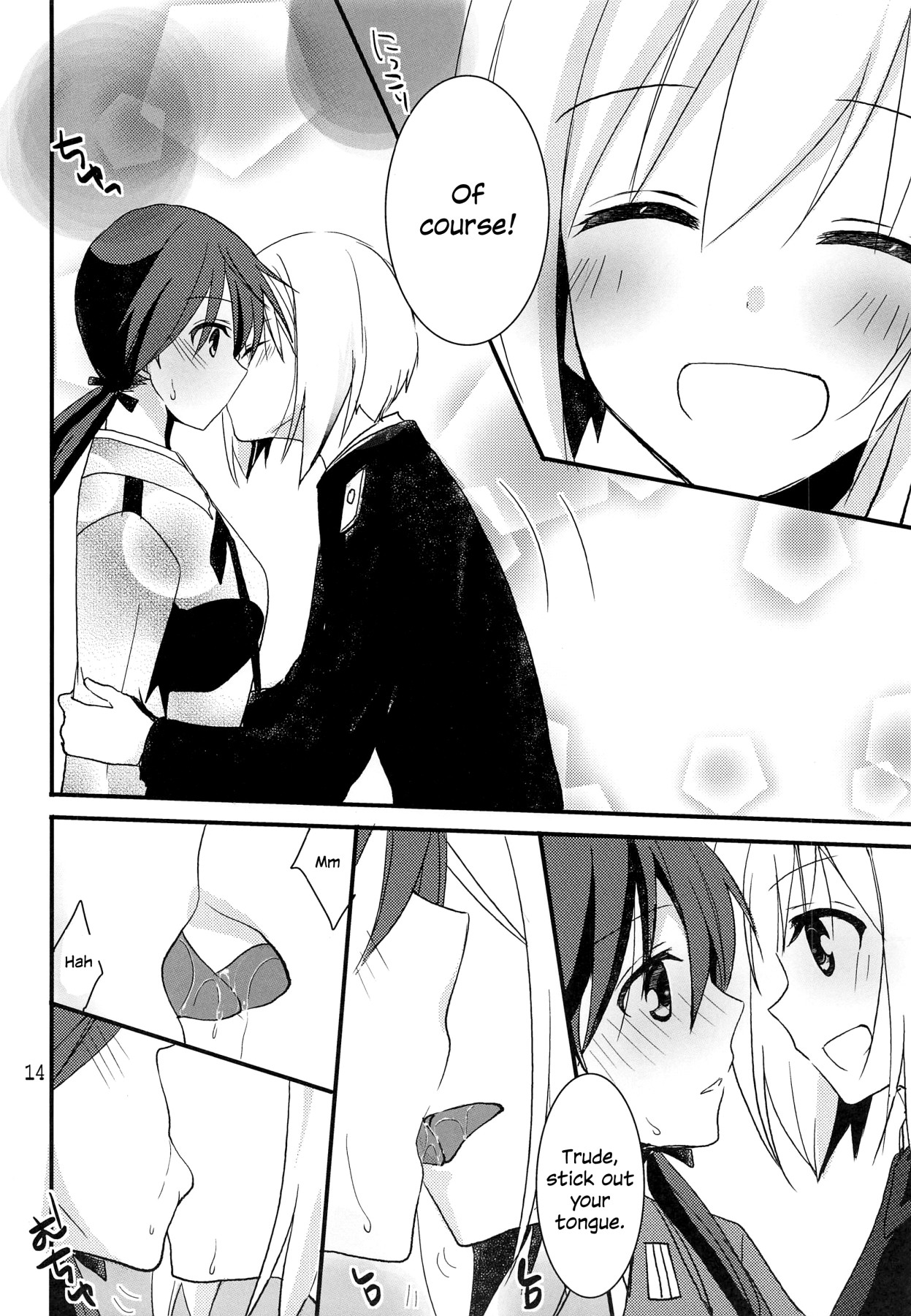 Hentai Manga Comic-We Did Lewd Things to Trude-Read-11